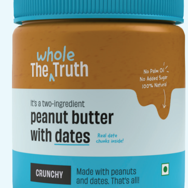 Sweetened Peanut Butter - Sweet & Salty Blend | Sweetened with Jaggery | No Palm Oil, No Preservatives | Creamy & Crunchy Options