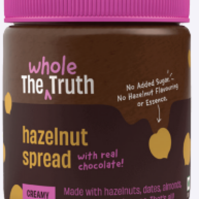 Creamy Hazelnut Spread - No Added Sugar, No Palm Oil | Rich Cocoa & Roasted Hazelnuts | Gourmet Healthy Nutella Alternative