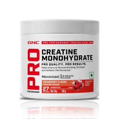GNC| POWER PERFORMANCE  CREATINE  MONOHYDRATE|100g