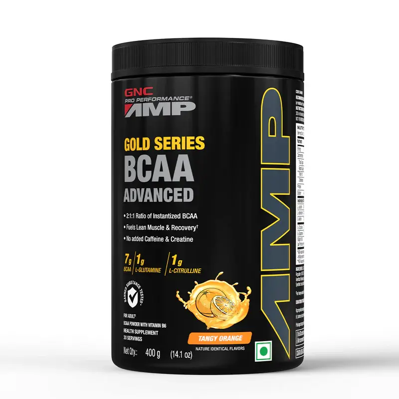 GNC|AMP GOLD SERIES  BCAA ADVANCED|400g