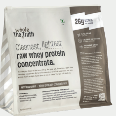 Pure Unflavoured Whey Protein Concentrate | 100% Natural | Muscle Fuel & Recovery