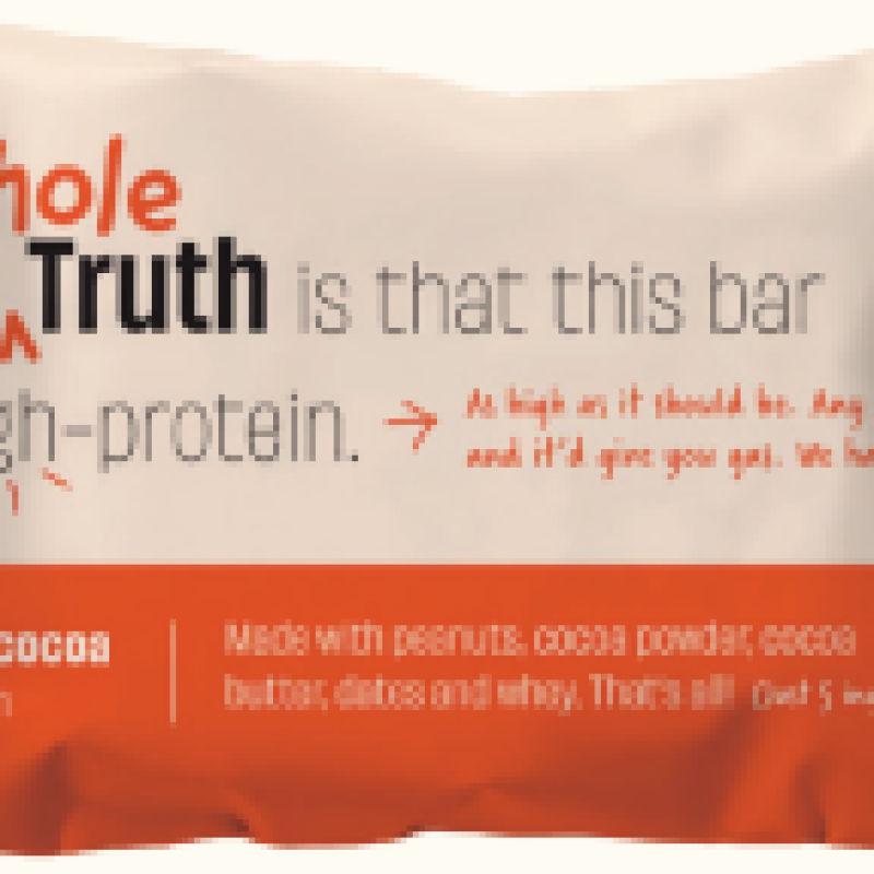 Peanut Cocoa Protein Bar - Crunchy & Clean | 15g Plant Protein | Vegan | Zero Added Sugar