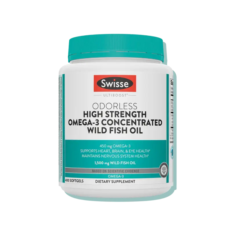 SWISSE|ODOURLESS WILD  FISH OIL 1500mg|90N