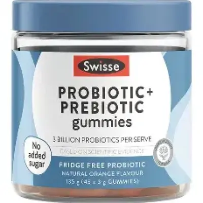 SWISSE|PROBIOTIC+  PREBIOTIC GUMMIES|30 N
